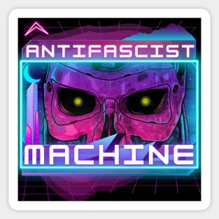 Antifa Machine 22 Sticker